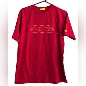 Vintage Roy Lichtenstein Uniqlo I Don’t Care I’d Rather Sink T-shirtSize L